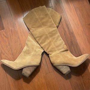 Sam Edelman Annabel western suede boot size 6